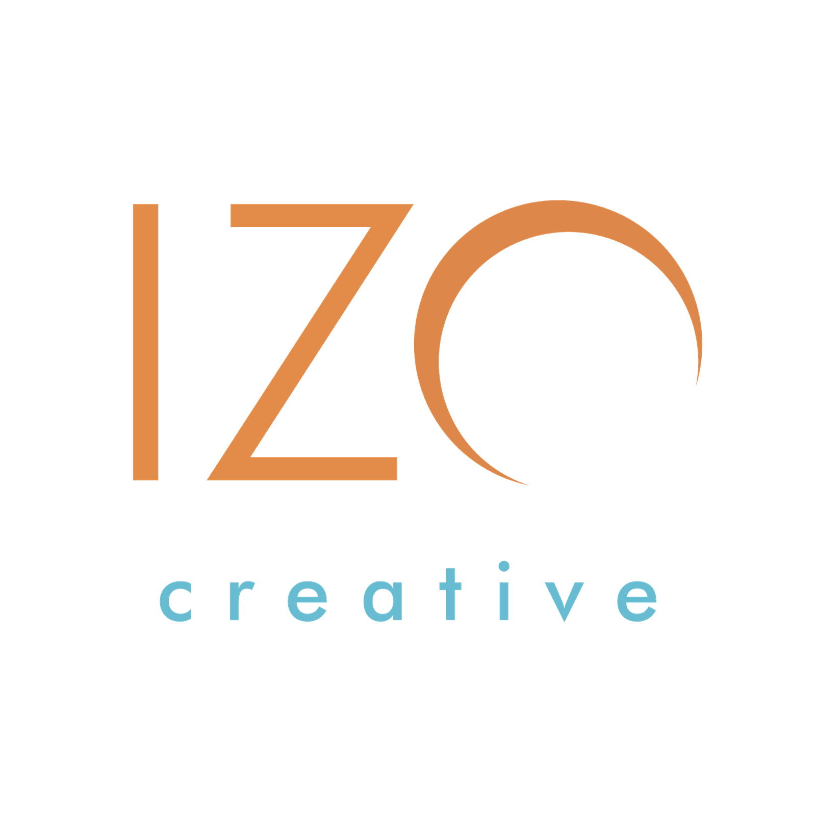 Izocreative logo 2022 transparent crux jinx productions